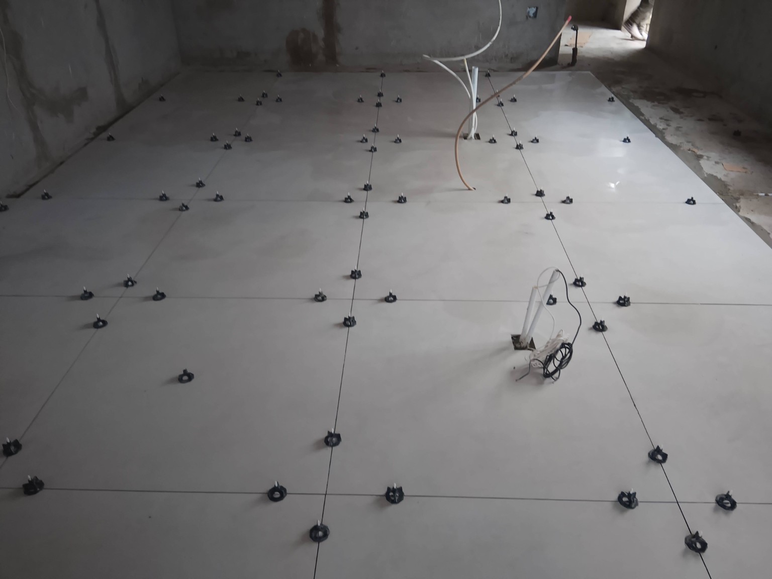 Construction tiling project